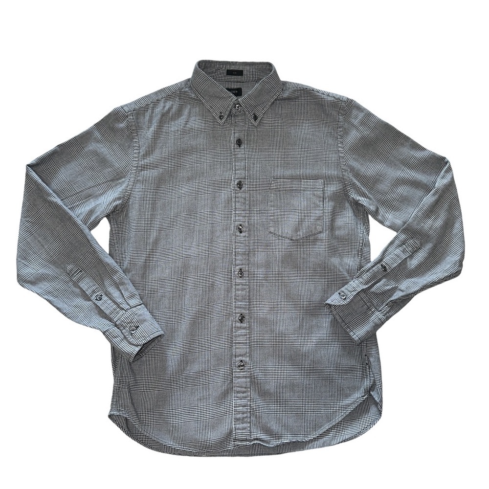 J. Crew Men’s Plaid Long Sleeve Business Casual Shirt